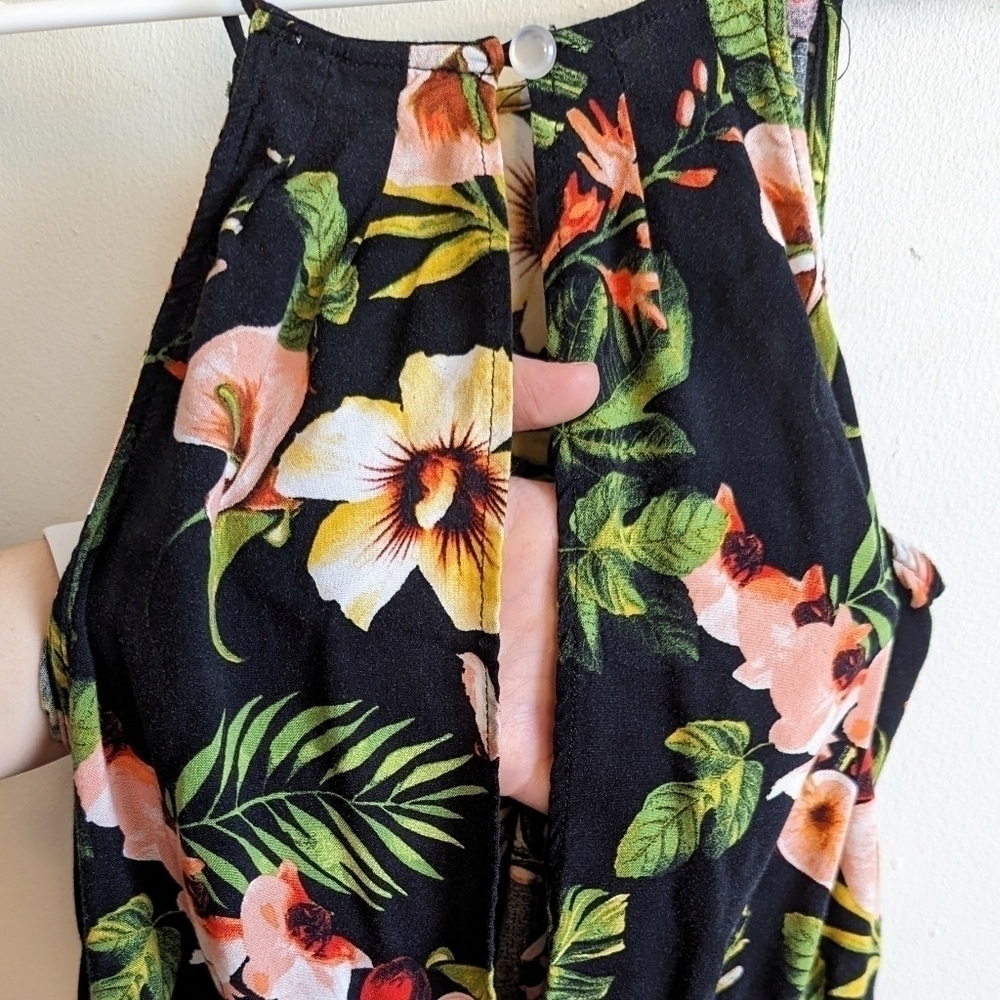 Adene Tropical Floral Mini Dress - Picture 6 of 7